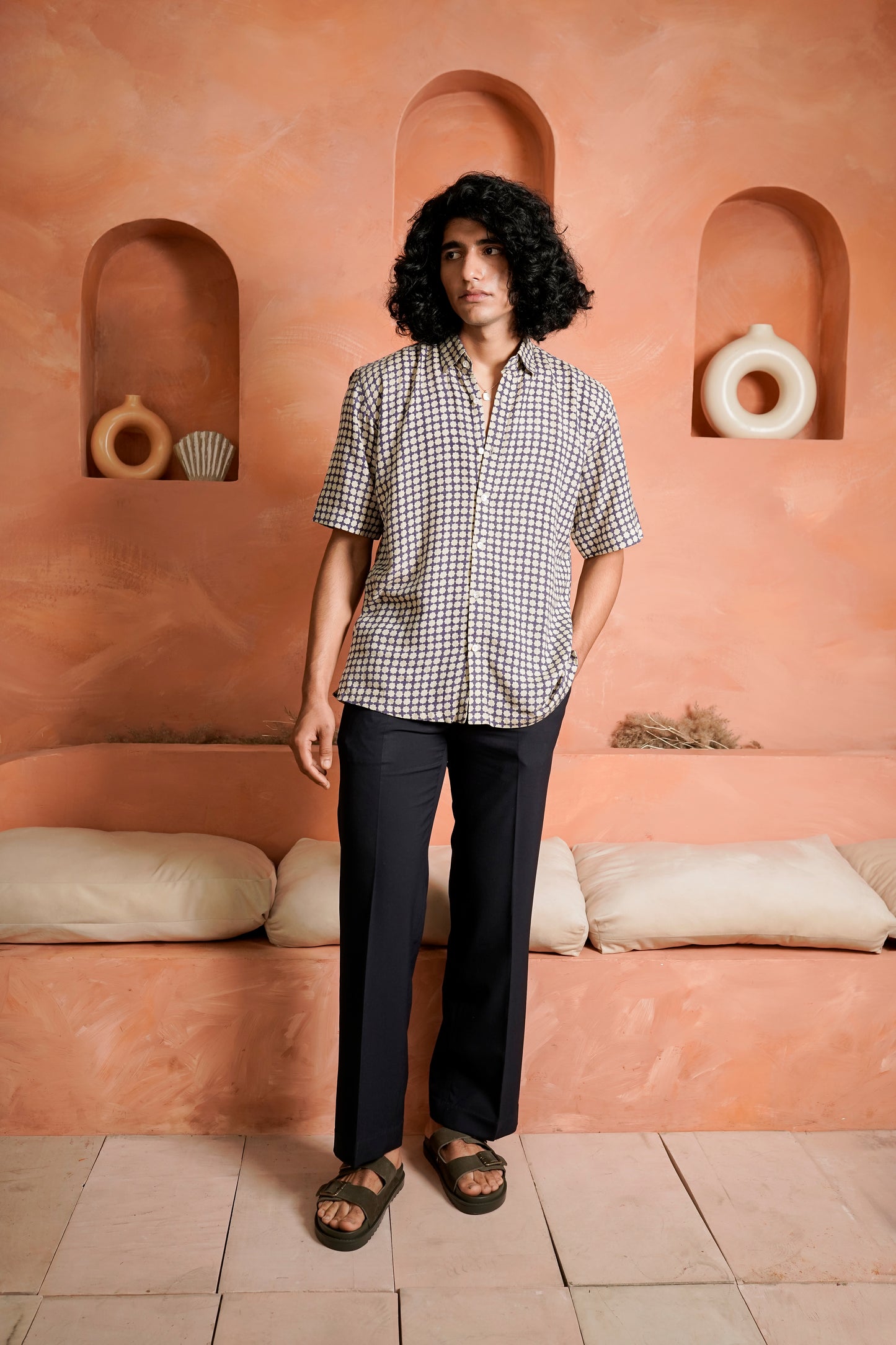 Midnight Blue Relaxed Fit Shirt