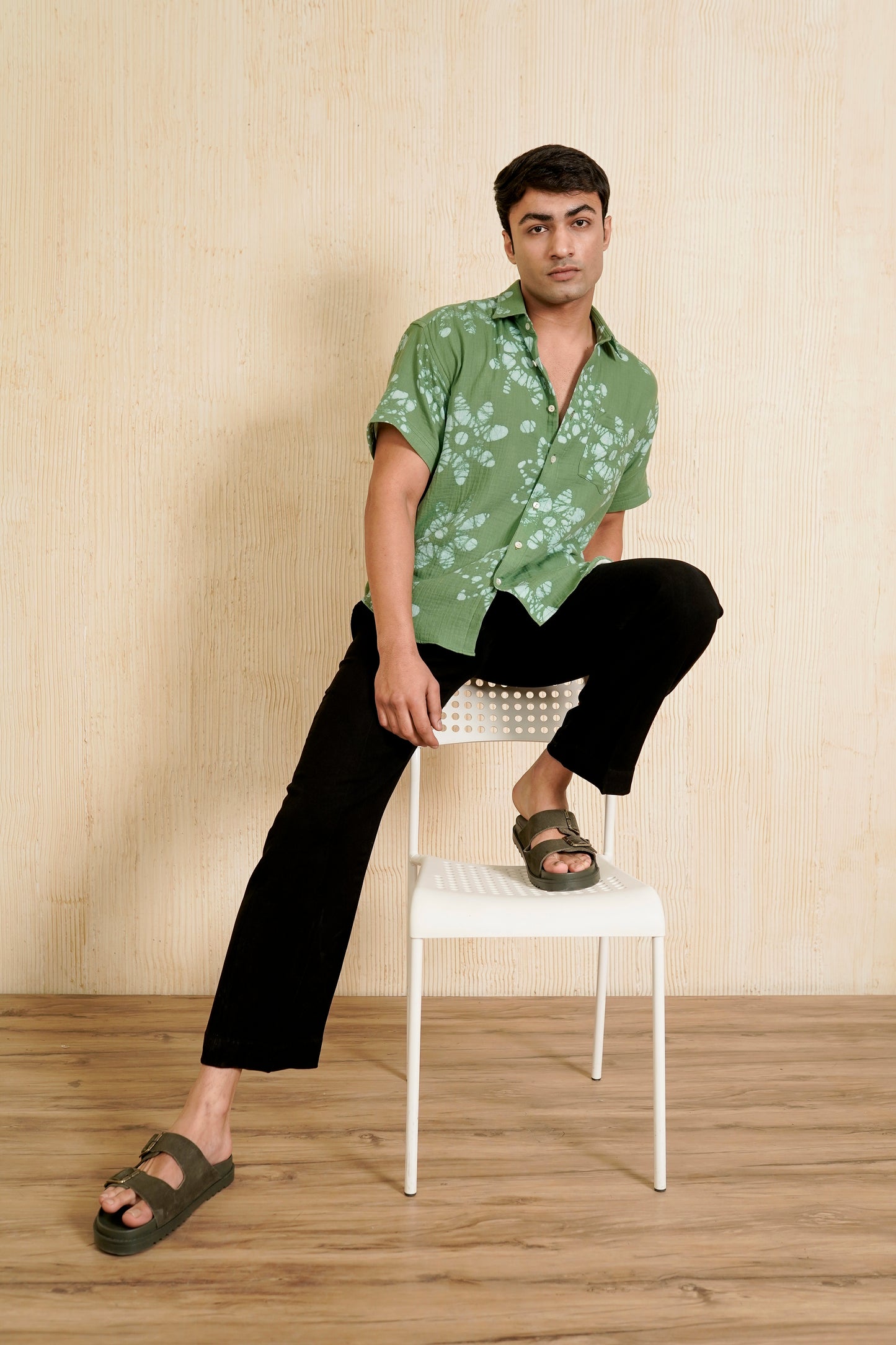 Regular Fit Black Trousers