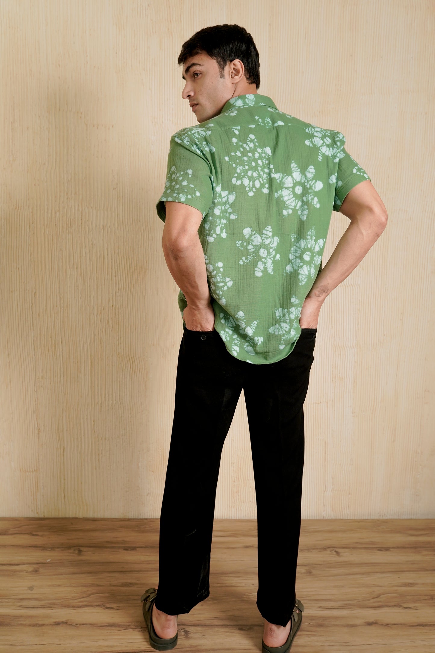 Regular Fit Black Trousers