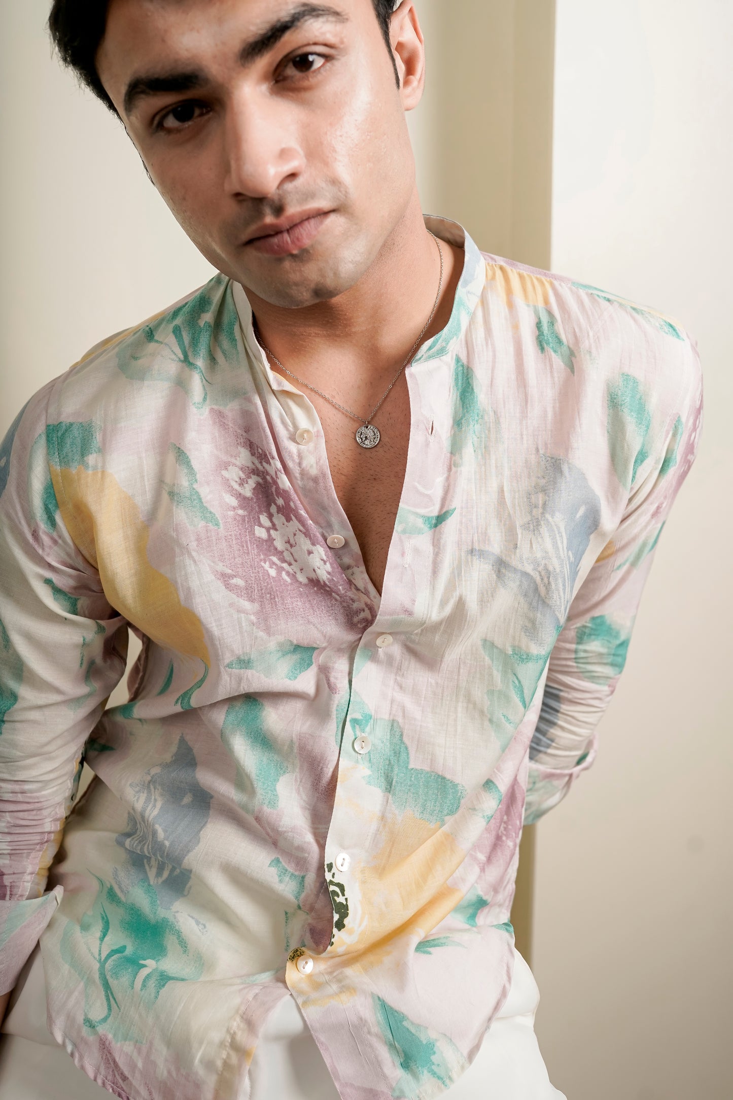 Reverie Floral Slim Fit Shirt