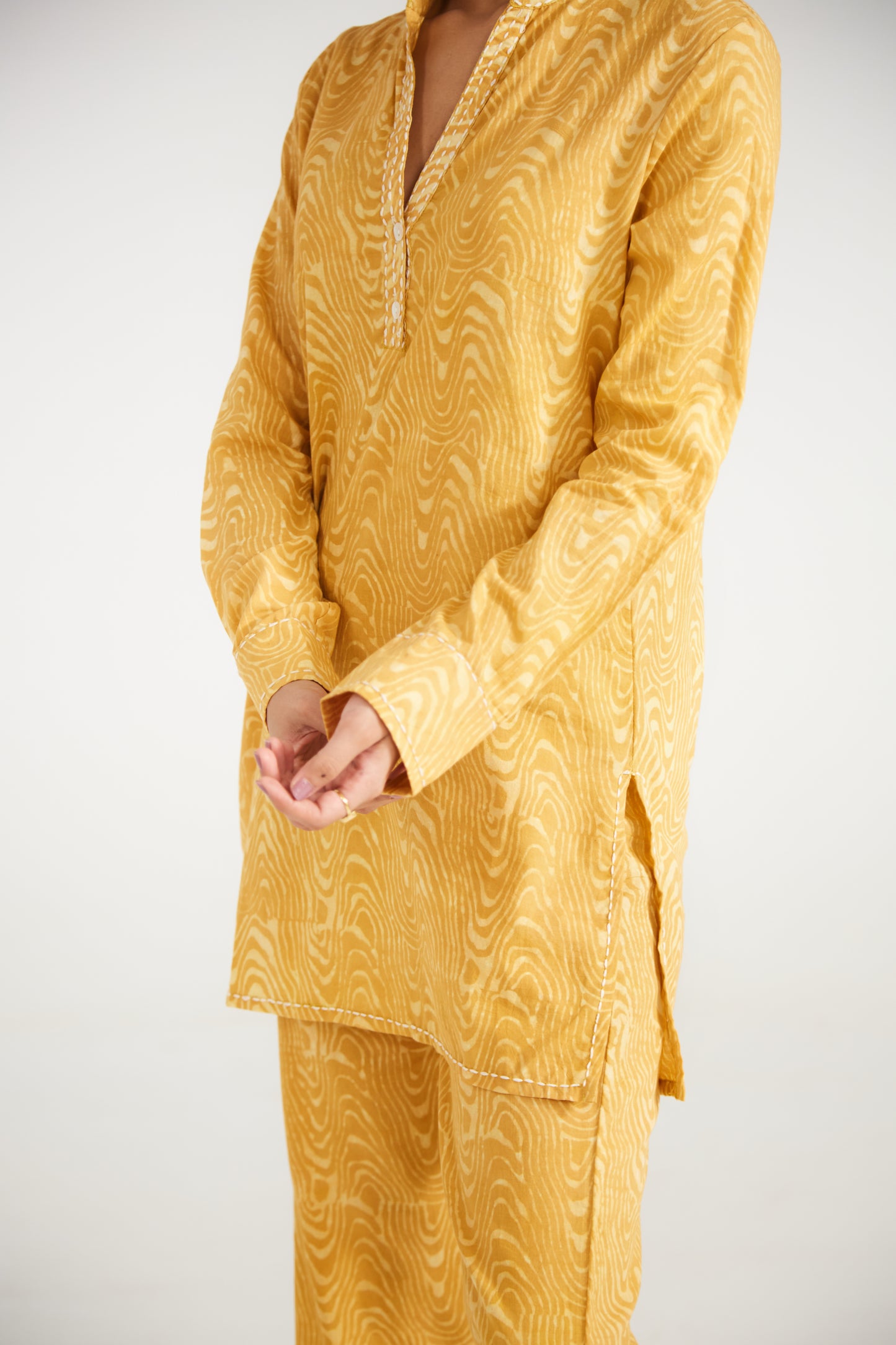 Mustard Yellow Co-ord set (Set Of Two)