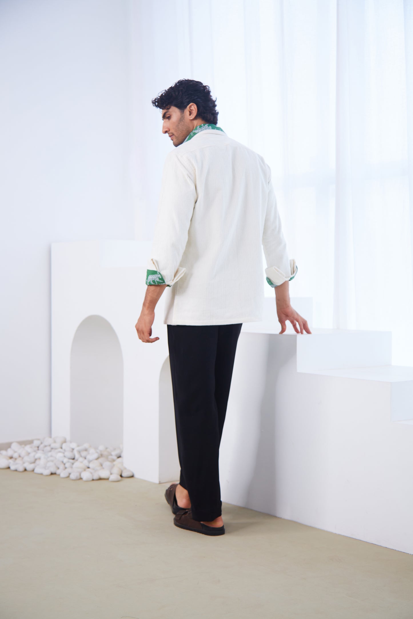 Off-White Corduroy Men’s Jacket