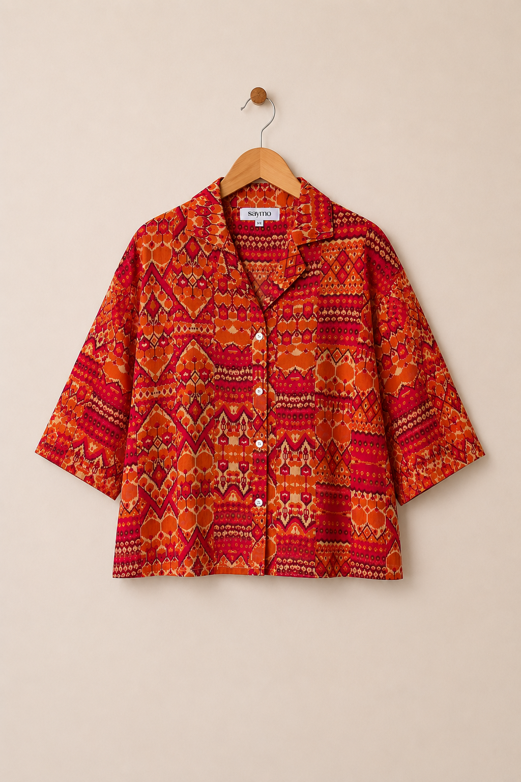 Saffron Caravan Boxy Fit Shirt