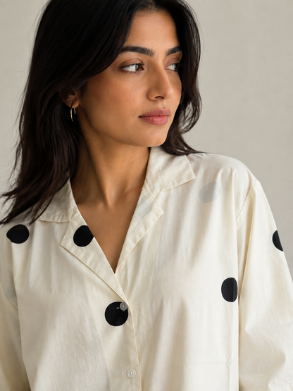 Milo Dot Boxy Fit Shirt