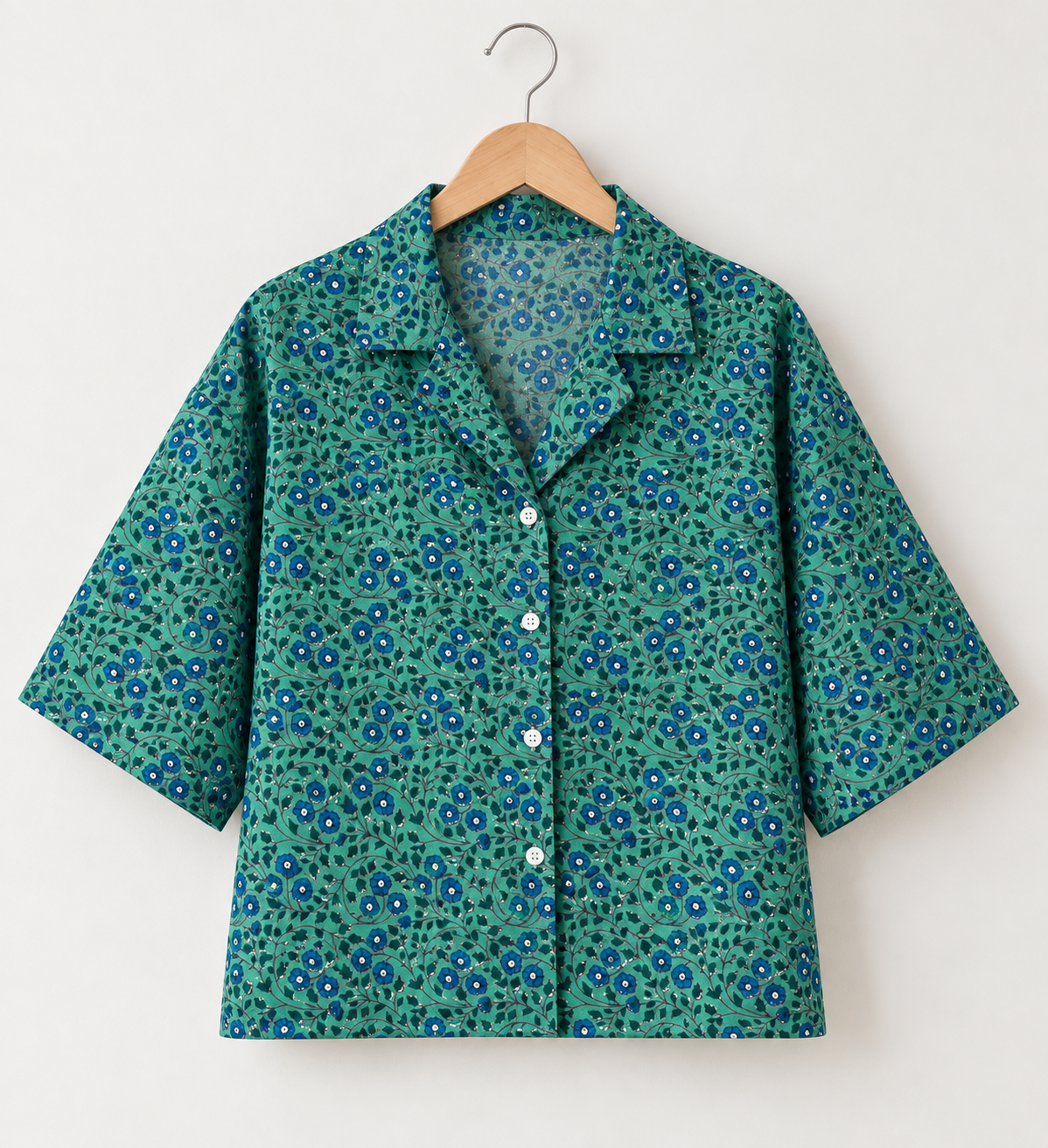 Emerald Garden Relaxed Fit Shirt
