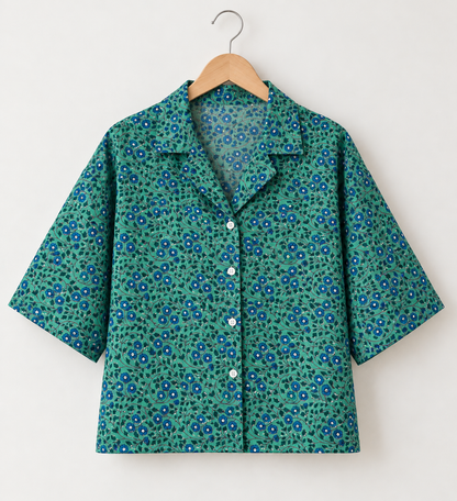 Emerald Garden Relaxed Fit Shirt
