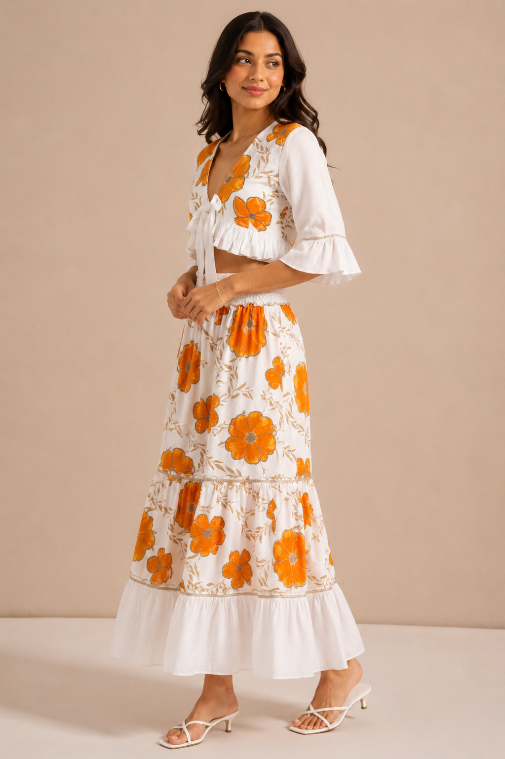 Marigold Bloom Co-ord set (Set Of Two)