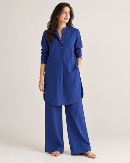 Blue Muse Co-ord Set (Set of Two)