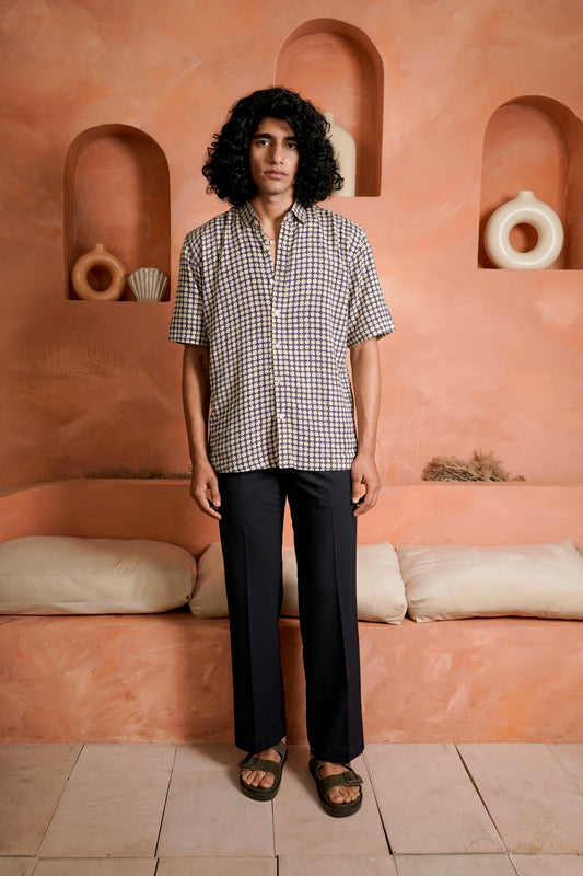 Regular Fit  Navy Trousers