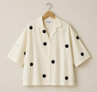 Milo Dot Boxy Fit Shirt