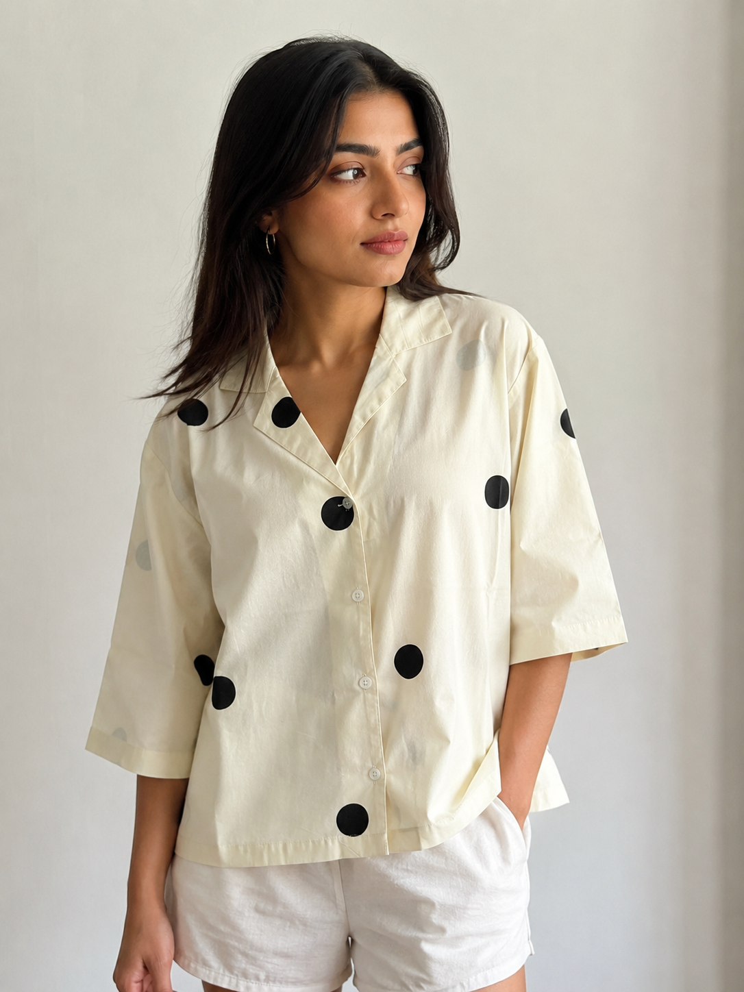 Milo Dot Boxy Fit Shirt