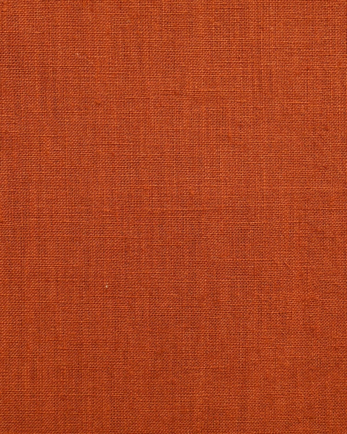 Rust Orange Pure Linen Shirt