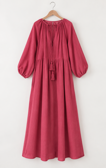 Rosewood Gathered Maxi Dress