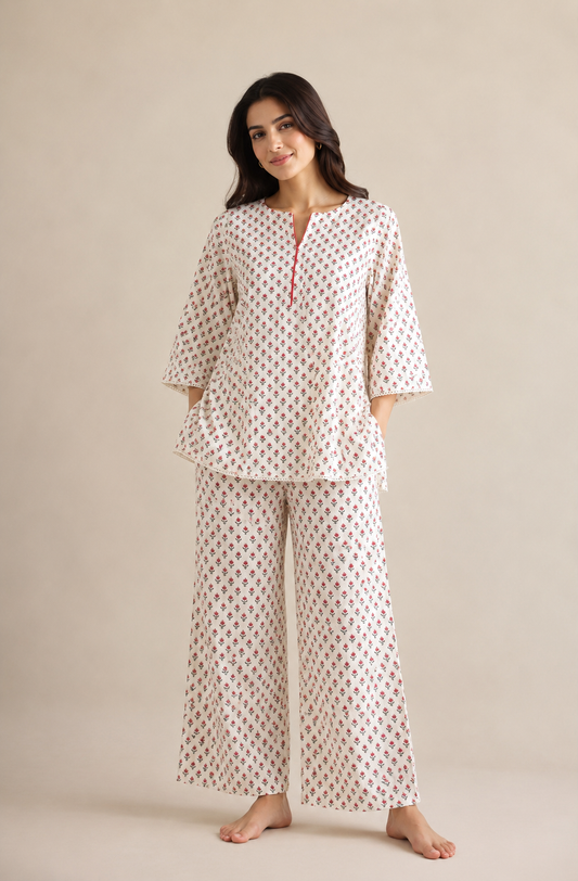 Aiza Cotton Co-ord set