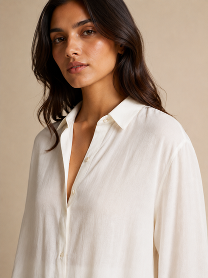 Ivory Ease Cotton Co-ord Set