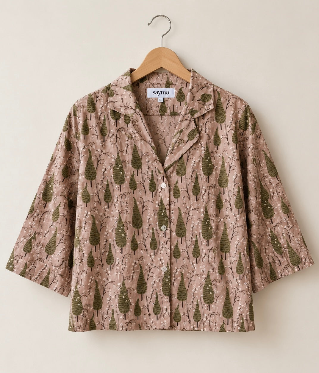 Dusky Forest Boxy Fit Shirt