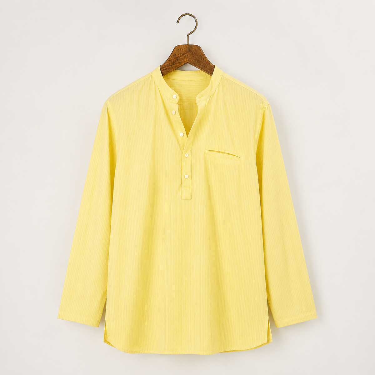Sunlit Ease Relaxed Fit Kurta Shirt