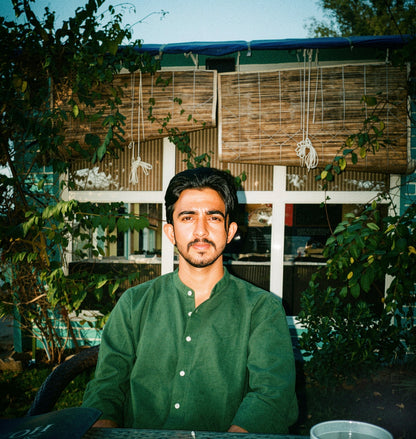 Green Cotton Regular fit Shirt