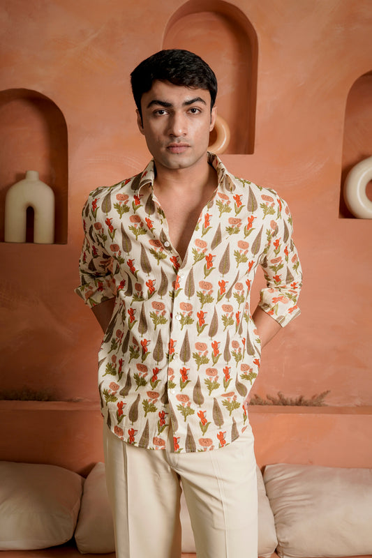 Jaipur Handblock Printed Shirt
