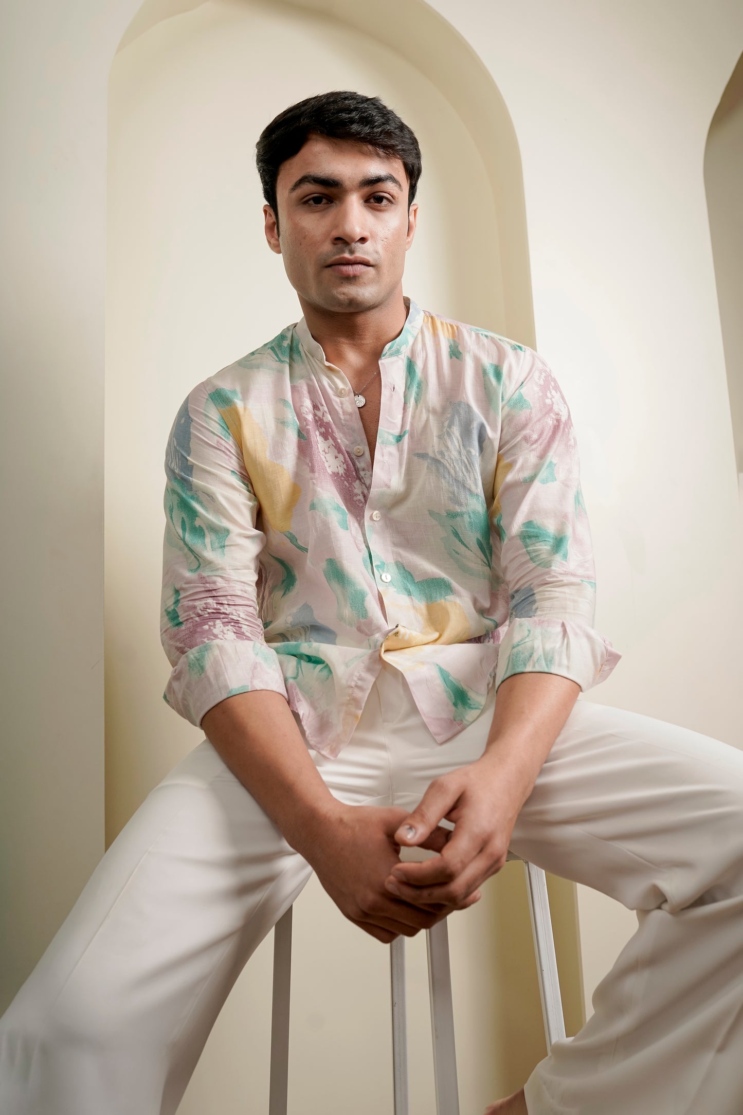 Reverie Floral Slim Fit Shirt