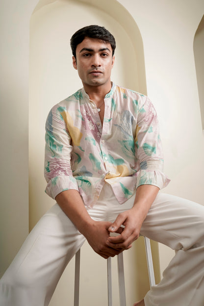 Reverie Floral Slim Fit Shirt