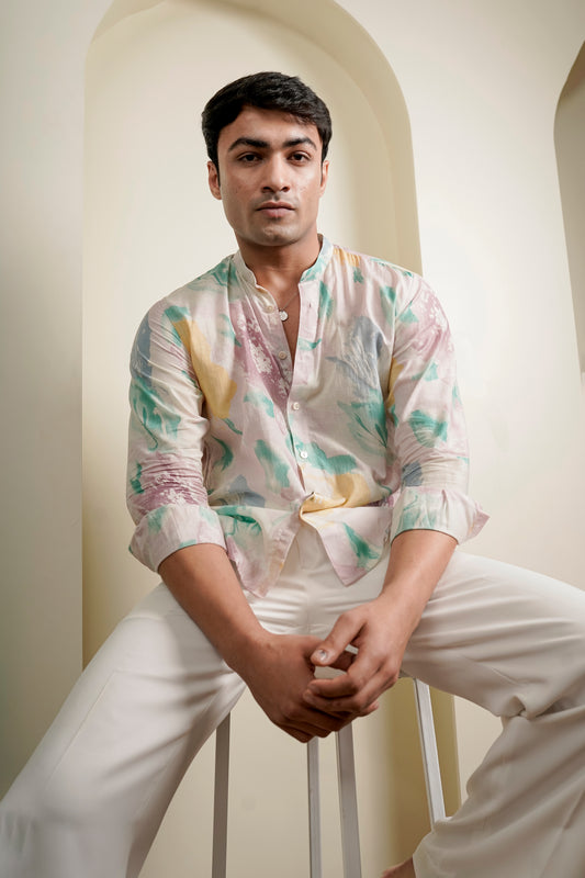 Reverie Floral Slim Fit Shirt