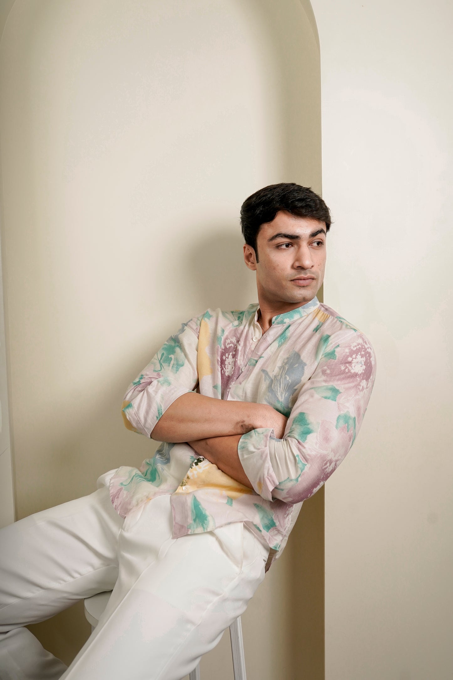 Reverie Floral Slim Fit Shirt