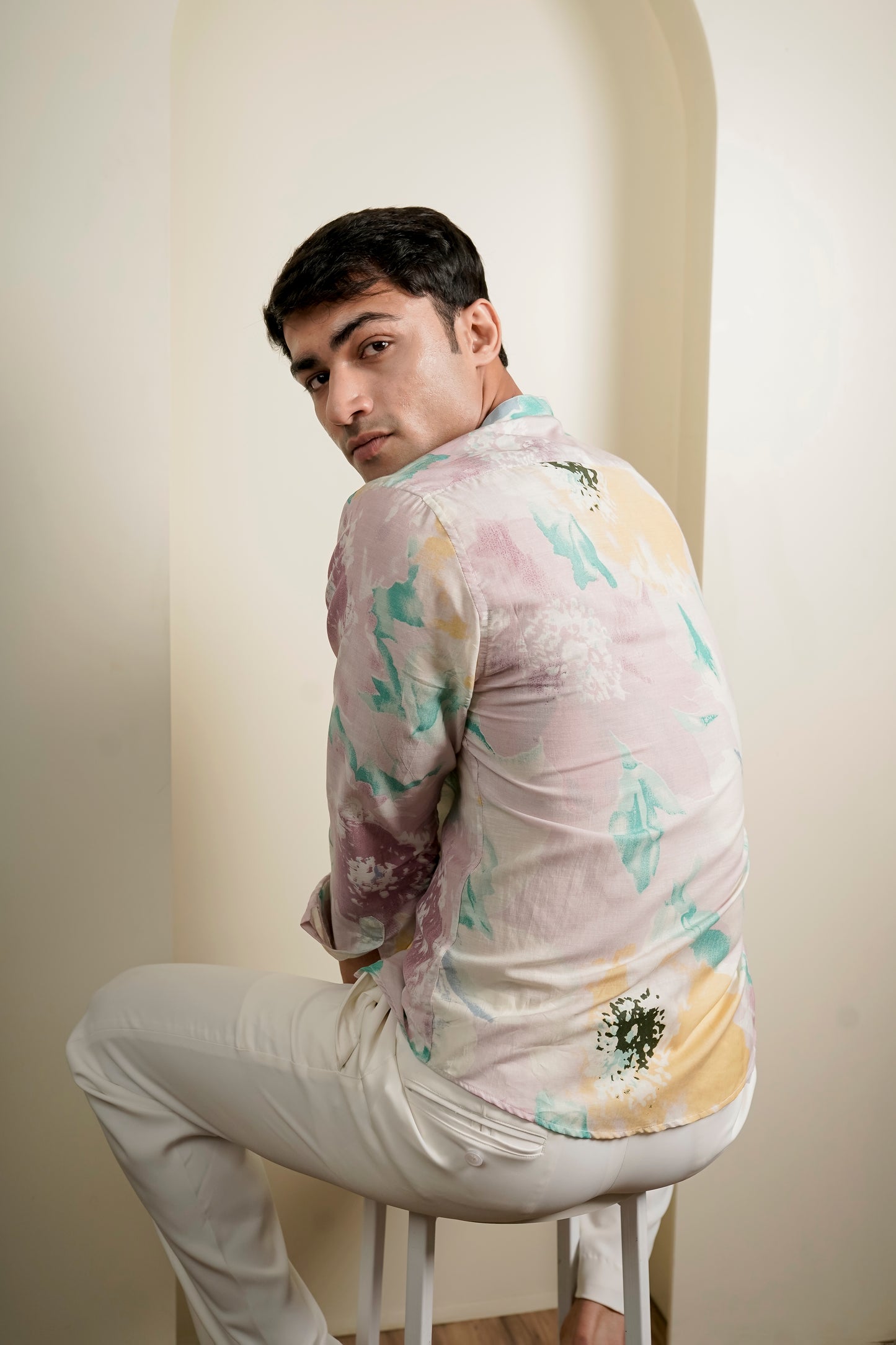 Reverie Floral Slim Fit Shirt