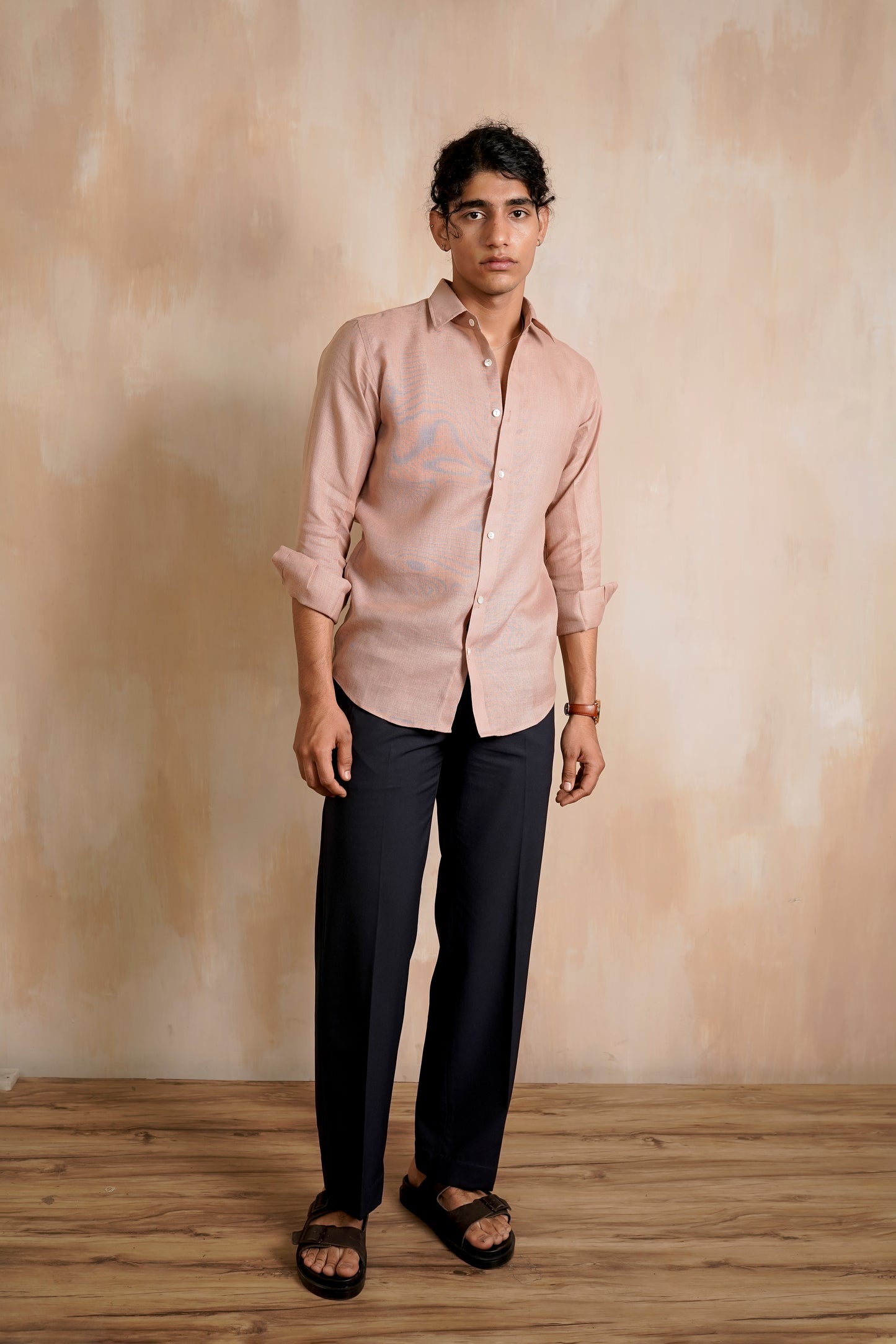 Regular Fit  Navy Trousers