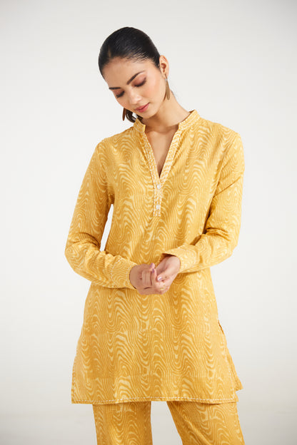 Mustard Yellow Co-ord set (Set Of Two)