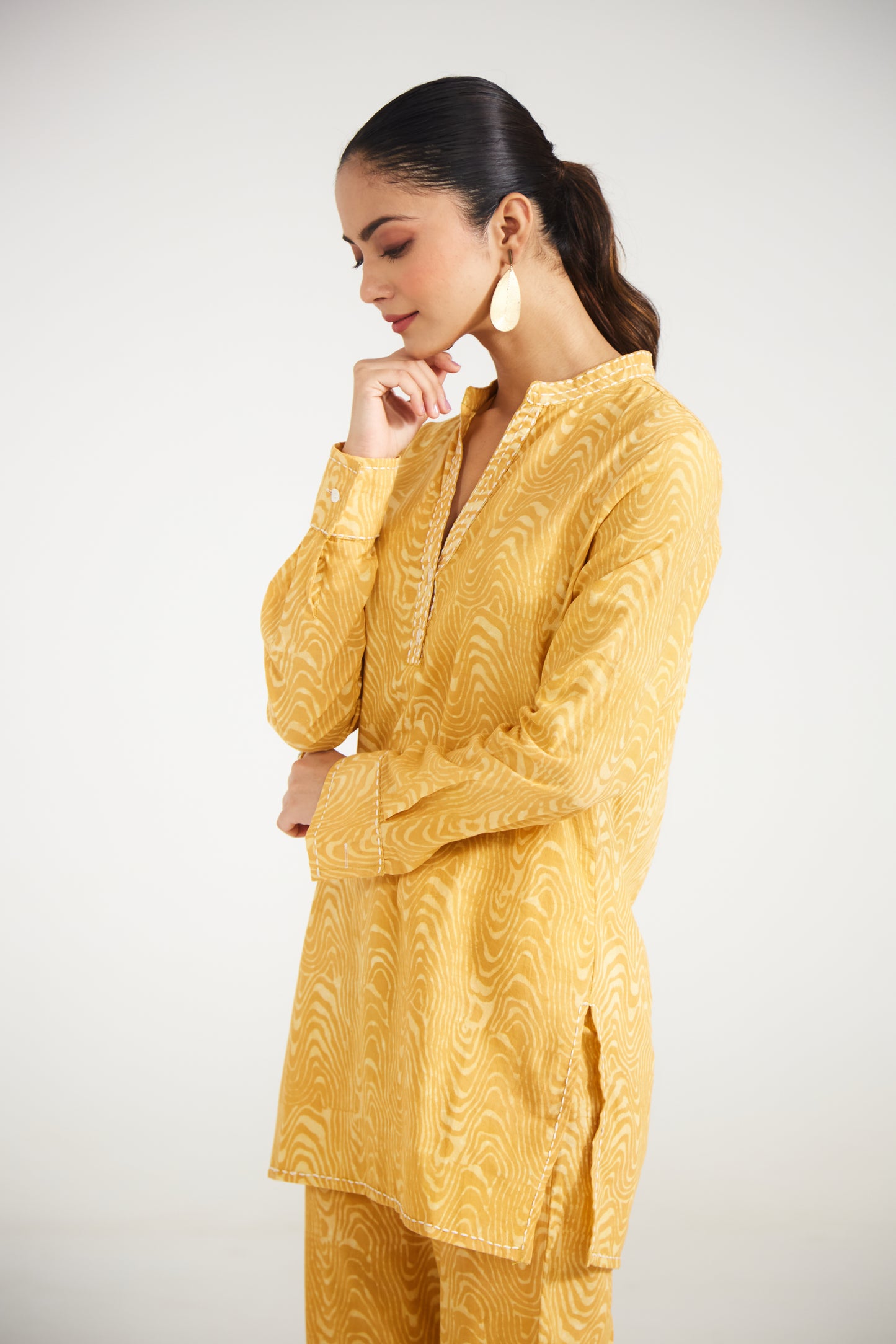 Mustard Yellow Co-ord set (Set Of Two)