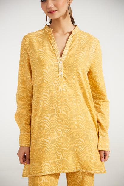 Mustard Yellow Co-ord set (Set Of Two)