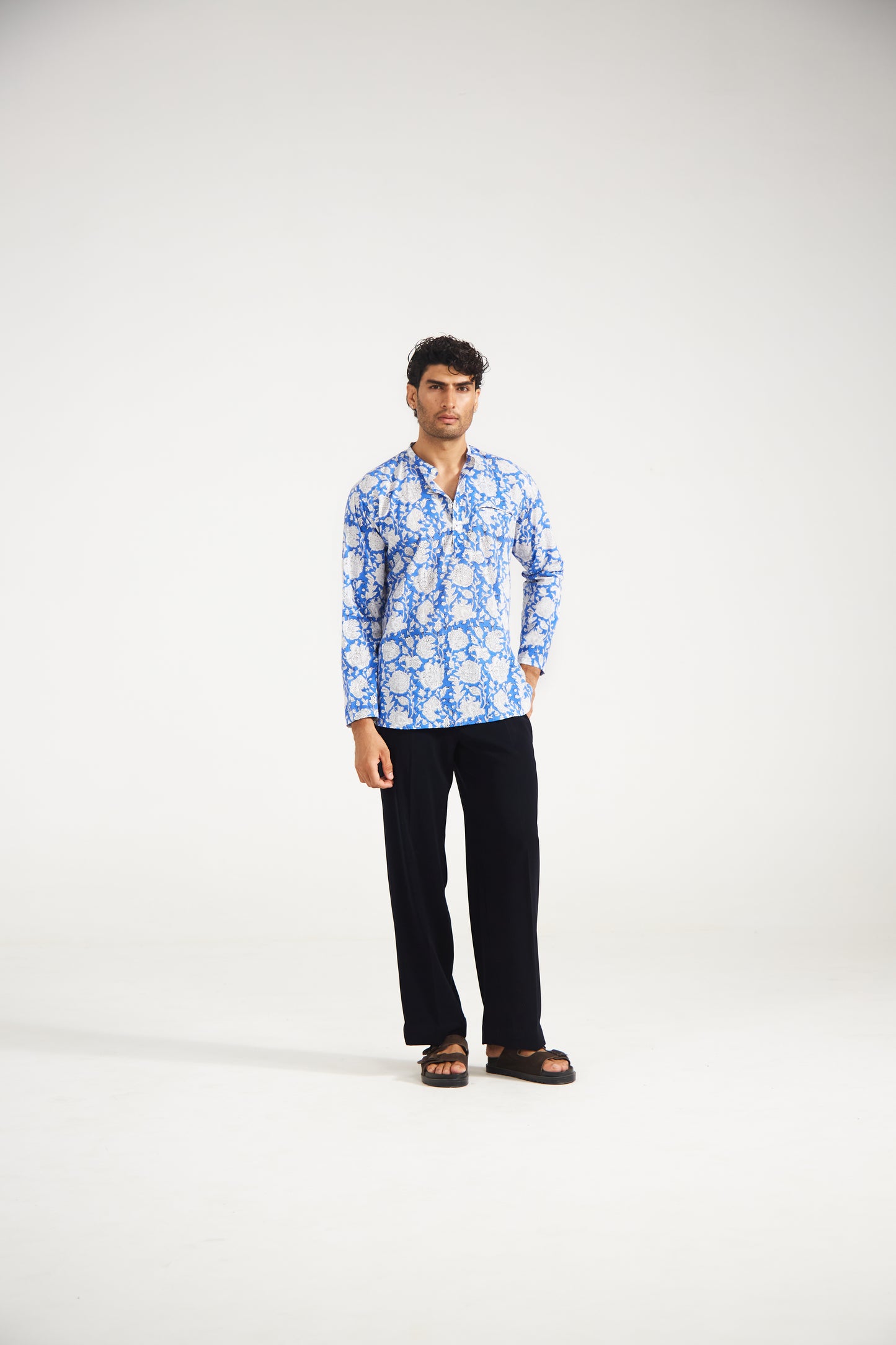 Neel Kamal Floral Kurta Shirt