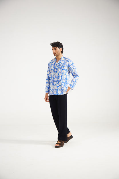 Neel Kamal Floral Kurta Shirt