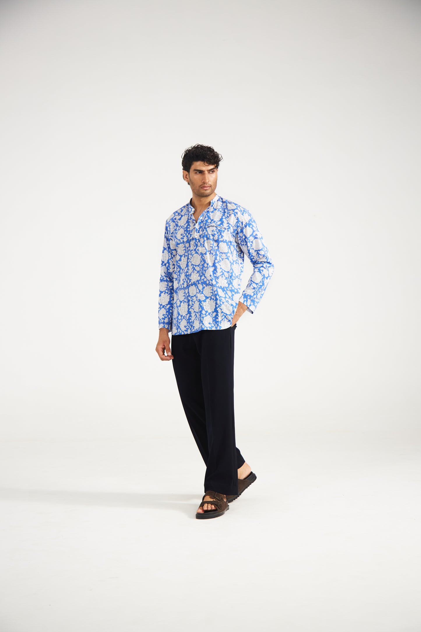 Neel Kamal Floral Kurta Shirt
