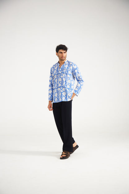 Neel Kamal Floral Kurta Shirt