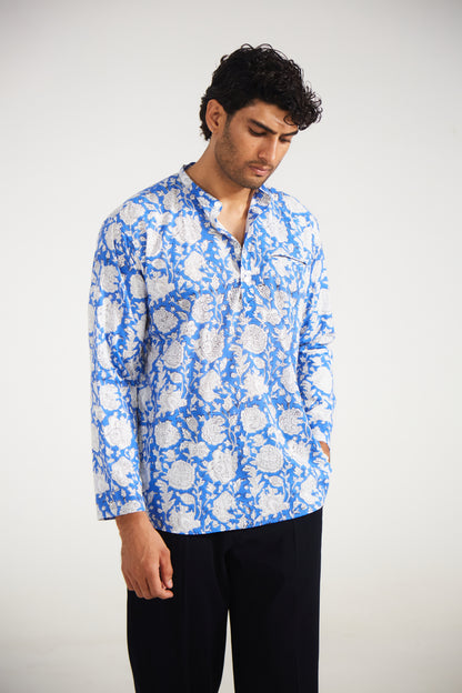 Neel Kamal Floral Kurta Shirt