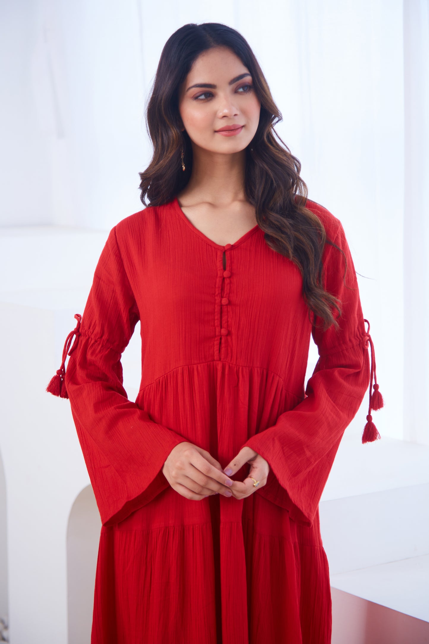 Scarlet Tiered Maxi Dress