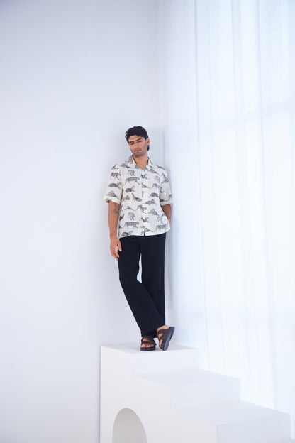 Black Tiger Safari Shirt