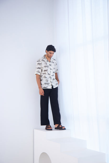 Black Tiger Safari Shirt