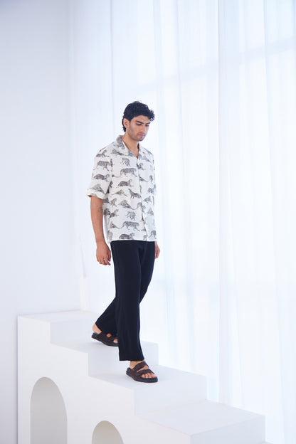 Black Tiger Safari Shirt