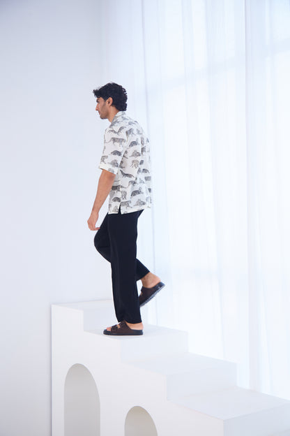 Black Tiger Safari Shirt