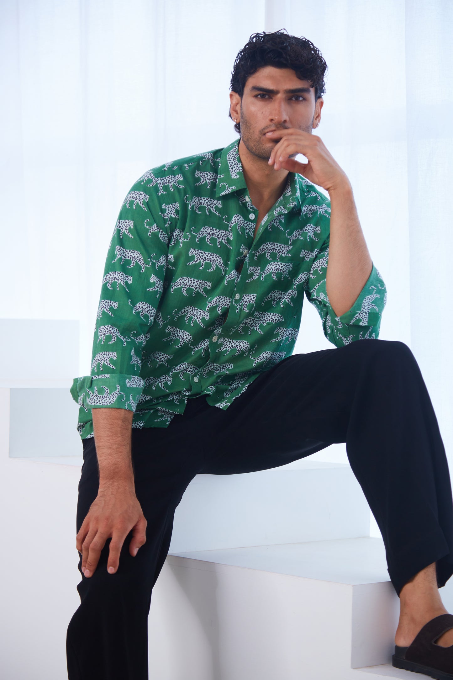 The Emerald Safari Shirt