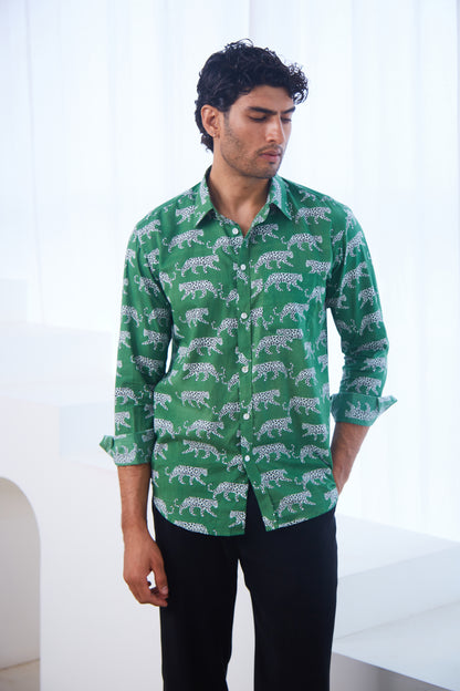 The Emerald Safari Shirt